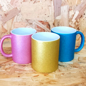 Tazas brillantes